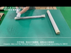 43 Inch 20 Point Multi ir multi touch screen frame overlay kit for monitor YCLTOUCH