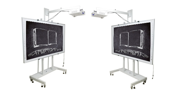 Silver Interactive Electronic Whiteboard 96 Inch For Education / Conference ISO9001