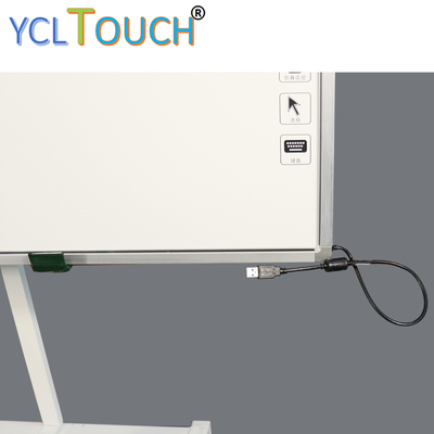 Aluminum Frame Interactive Electronic Whiteboard 20 Points 82 Inch