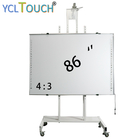 16:10 Electronic Smart Interactive Whiteboard 86 Inch Alluminium Alloy Frame