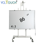 Large Interactive Electronic Whiteboard 86 Inch Infrared 20 Points Touch Screen