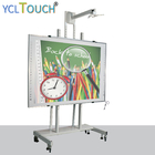 Large Interactive Electronic Whiteboard 86 Inch Infrared 20 Points Touch Screen