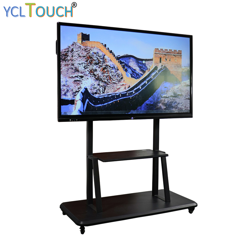 Office Interactive Flat Panel Displays 55 Inch Android Digital Display for Video Conference