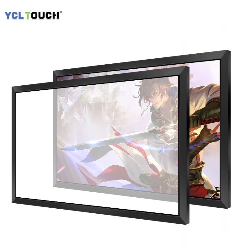 55 Inch Touch Screen Overlay , 8ms IR Touch Panel Overlays With 20 Points