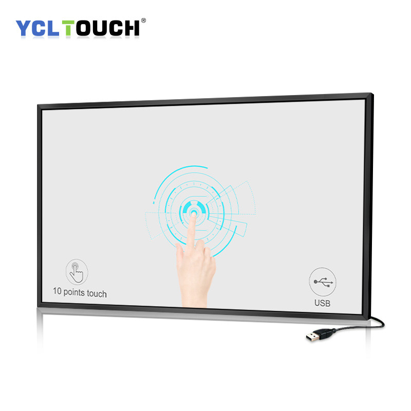 43 Inch IR Touch Screen Frame 20 Points 4mm*4mm Aluminium alloy