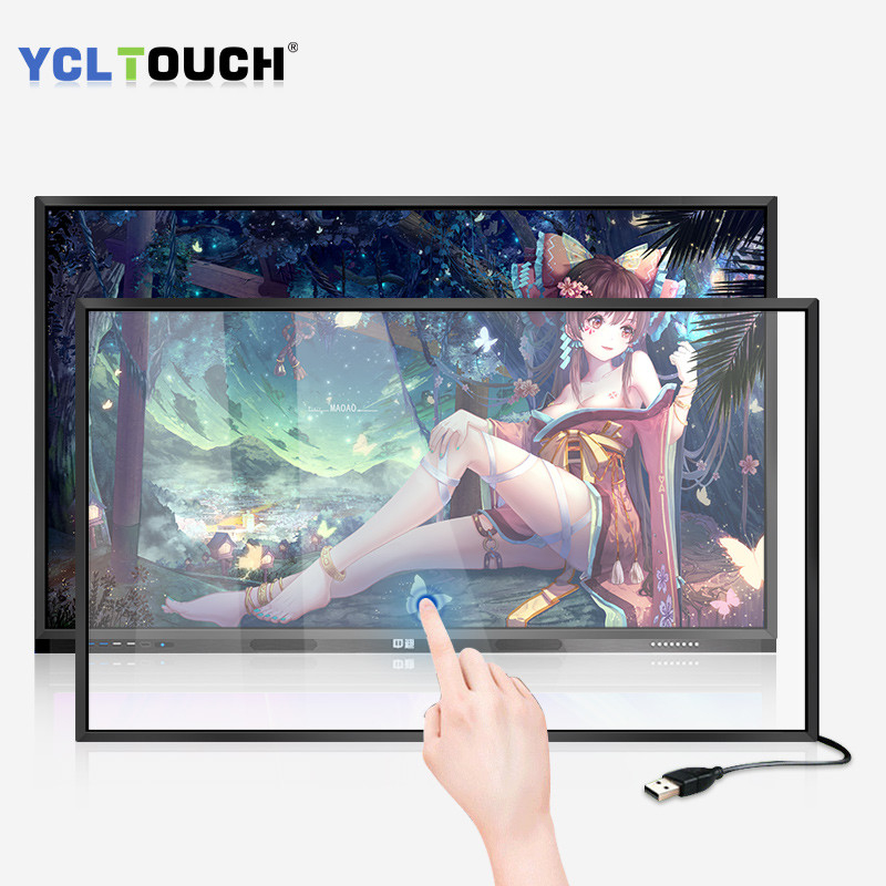 USB IR Touch Screen Frame 20 Points 50 Inch Touch Screen Panel Kit