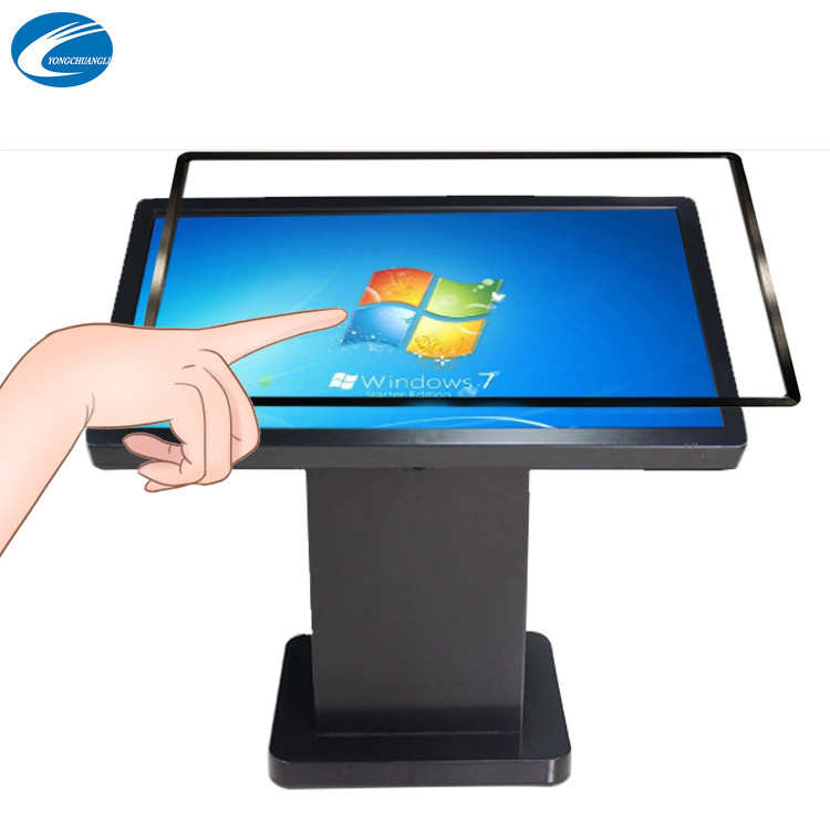 37 Inch Aluminum Alloy Infrared Touch Overlay, large IR multi Touch  Screen Panel kit