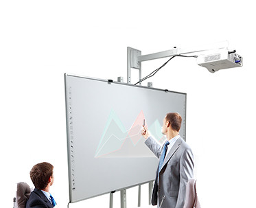 Infrared Finger Interactive Electronic Whiteboard 82 Inch Electronic Smart Whiteboard