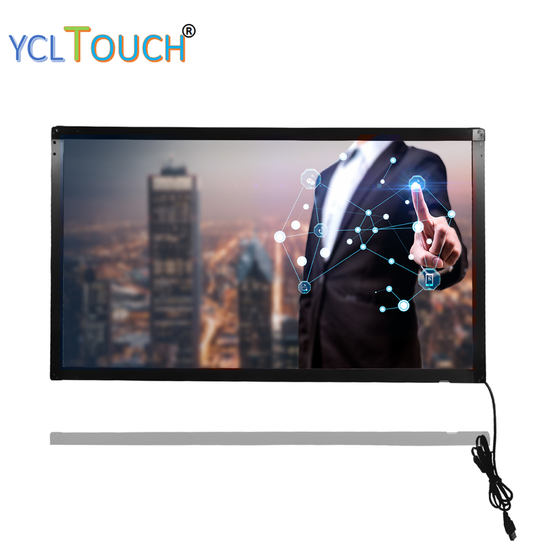 2.5mm Point 32 Inch IR Touch Panel 8ms PC Multi Touch Overlay Kit