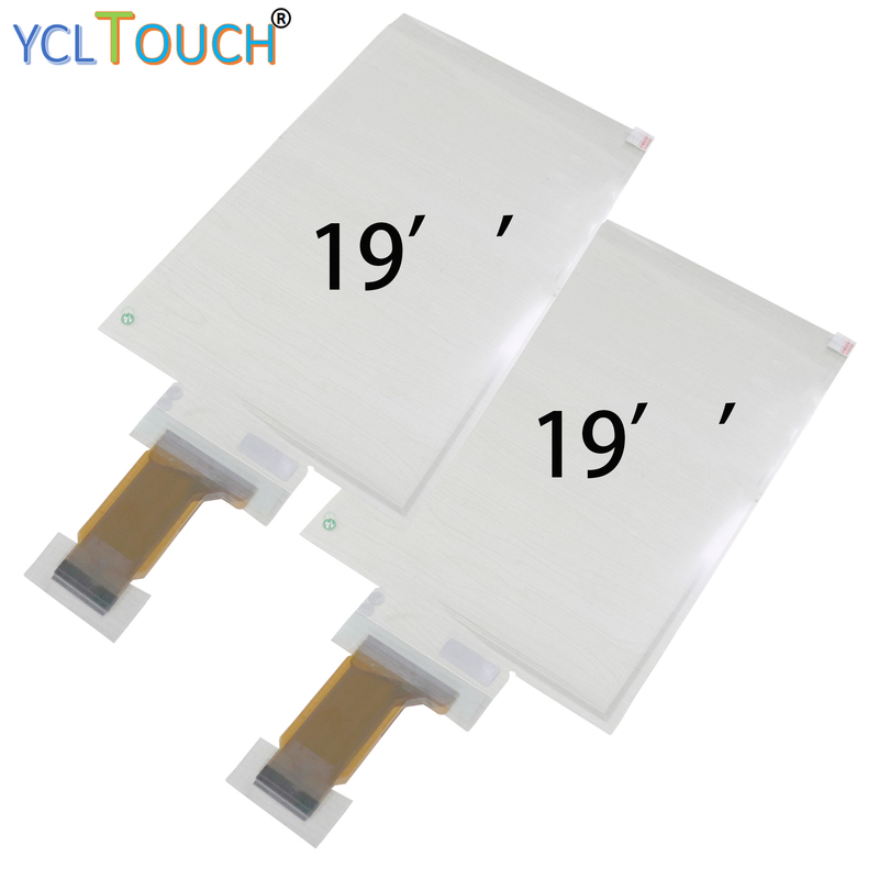 10 Points PCAP Capacitive Touch Foil 19 Inch Normal Size USB Interface