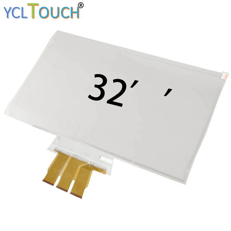 32 Inch Projected Capacitive Touch Foil Film 0.155mm Cover Thickness