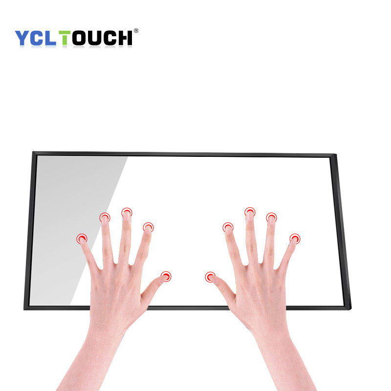 16:9 Ratio 32 Inch Touch Screen Overlay Kit 7ms Aluminium Alloy