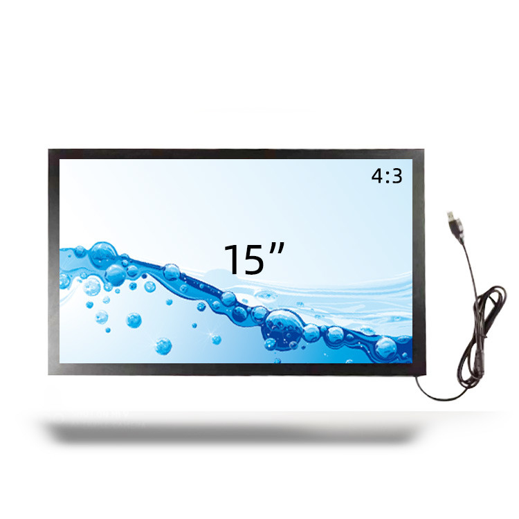 10 Points DIY IR Touch Frame 15 Inch Touch Screen Overlay 4:3 Ratio