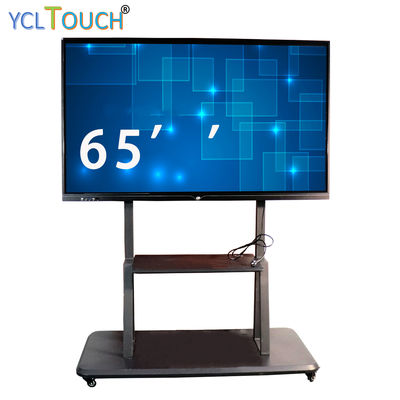 65 Inch No Projector Interactive Whiteboard / Multi Touch Screen Smart ...